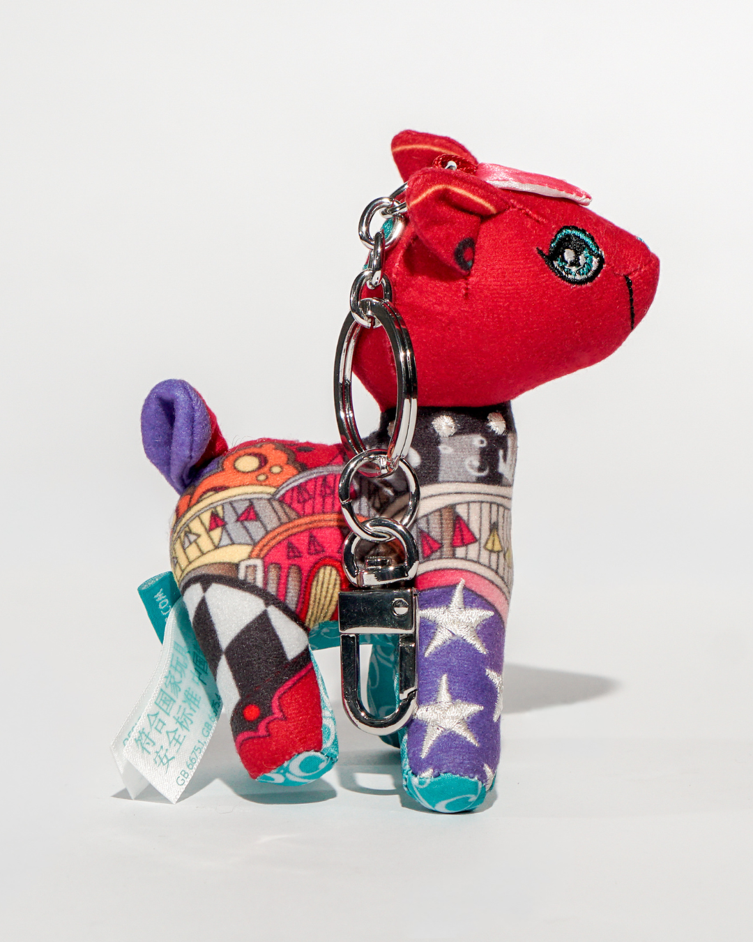 PAPINEE LEGENDS Deer Odo bag charm left side view 