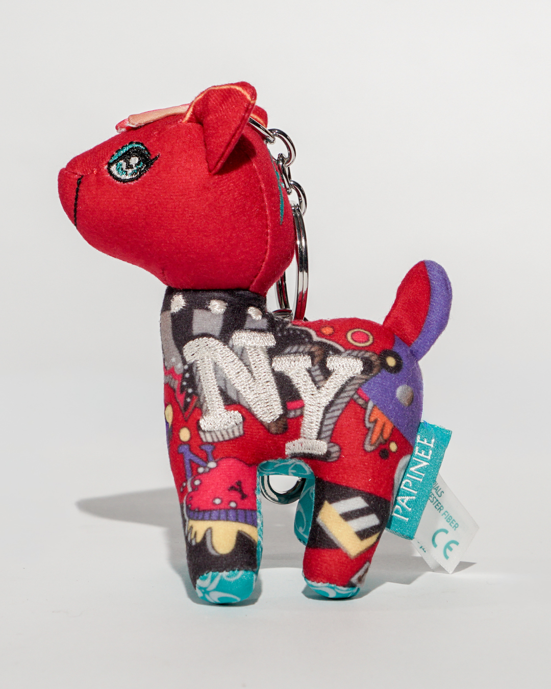 PAPINEE LEGENDS Deer Odo bag charm side view 